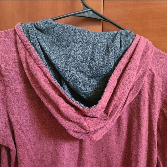 Lion's Crest men's pouch pocket hood long-sleeve shirt - Picture 12 of 16